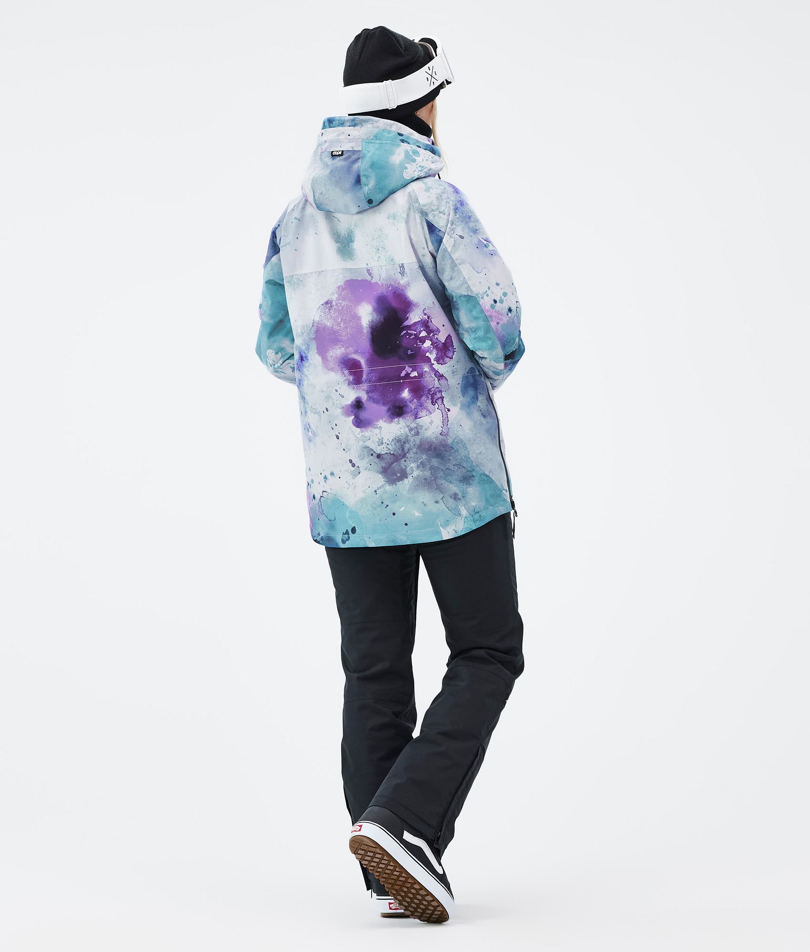 Dope Akin W Snowboardjakke Dame Spray Green Grape, Bilde 4 av 8