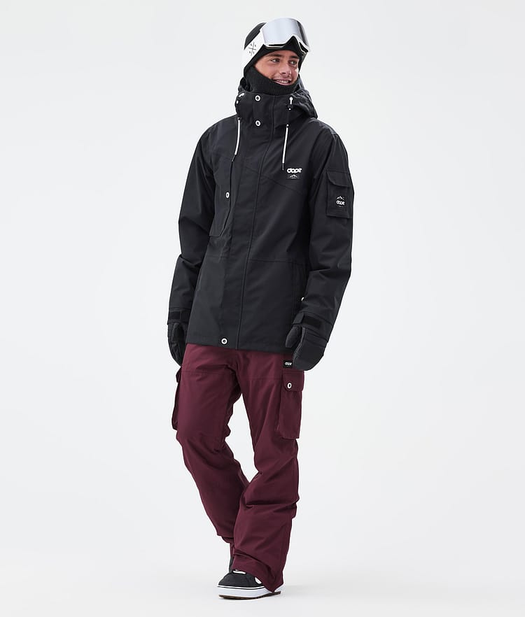 Dope Iconic Snowboardbukse Herre Burgundy, Bilde 2 av 7