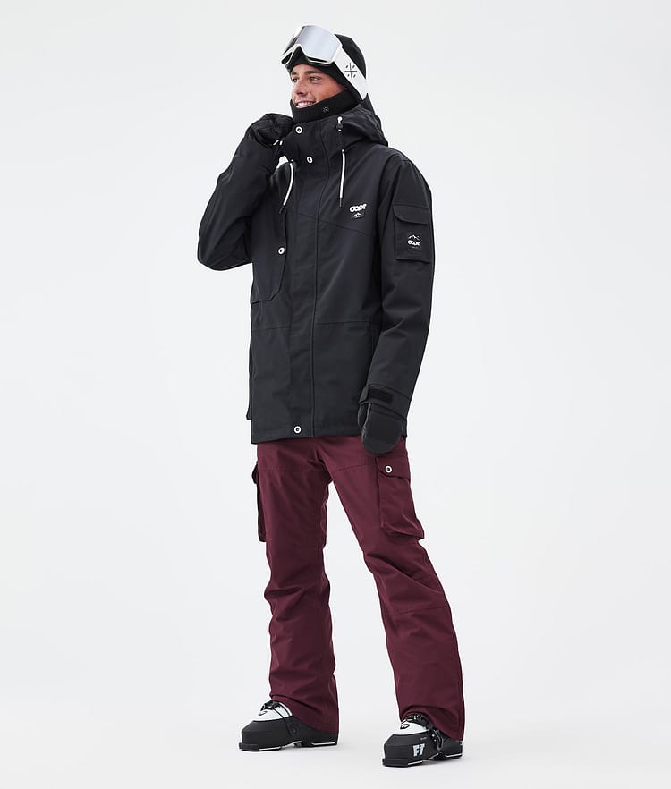 Dope Iconic Skibukse Herre Burgundy, Bilde 2 av 7