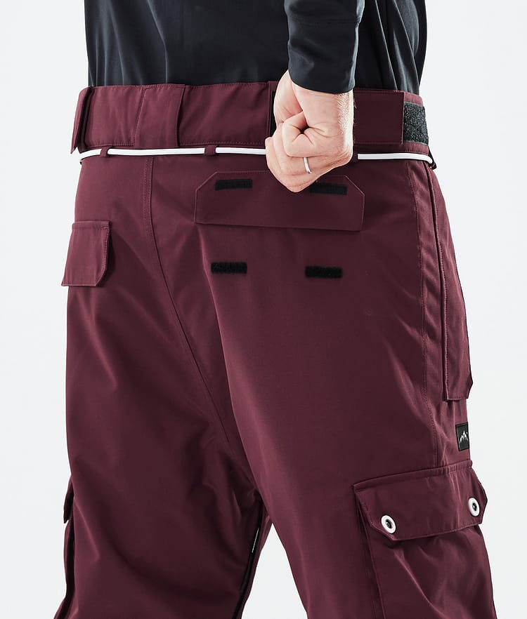 Dope Iconic Snowboardbukse Herre Burgundy, Bilde 7 av 7