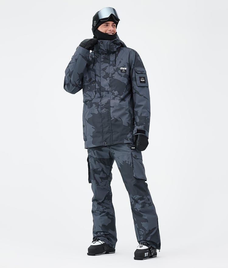 Dope Iconic Skibukse Herre Metal Blue Camo, Bilde 2 av 7