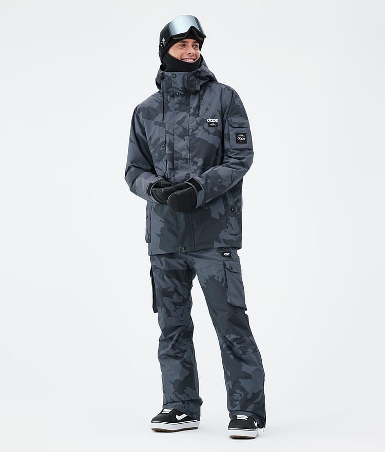 Dope Iconic Snowboardbukse Herre Metal Blue Camo, Bilde 2 av 7