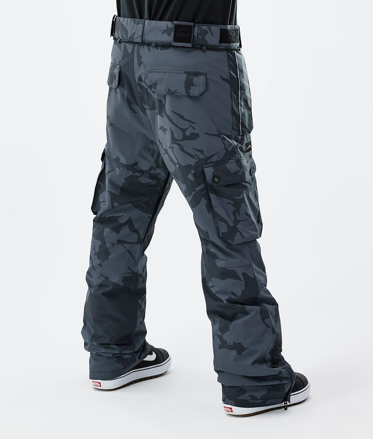 Dope Iconic Snowboardbukse Herre Metal Blue Camo