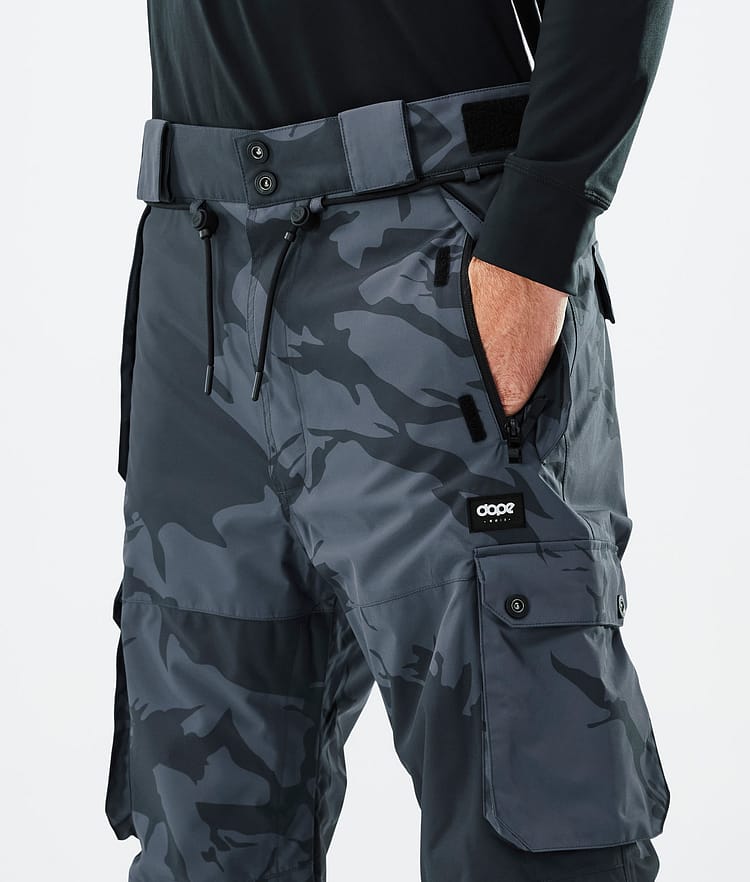 Dope Iconic Skibukse Herre Metal Blue Camo, Bilde 5 av 7