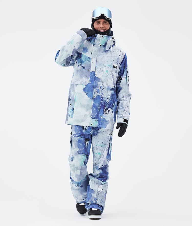 Dope Iconic Snowboardbukse Herre Spray Blue Green, Bilde 2 av 7