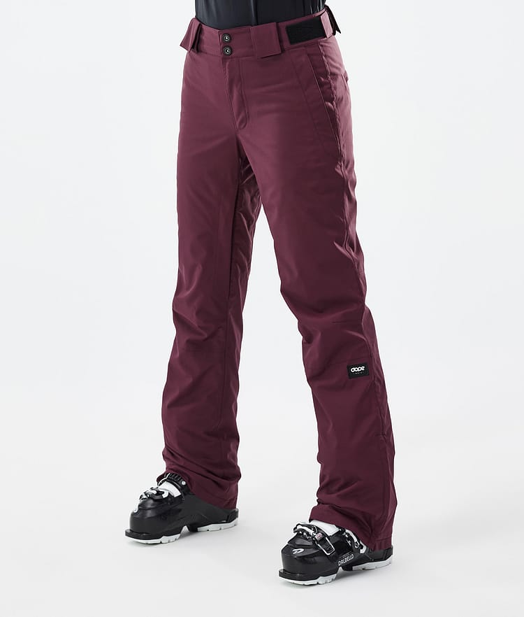 Dope Con W Skibukse Dame Burgundy, Bilde 1 av 6