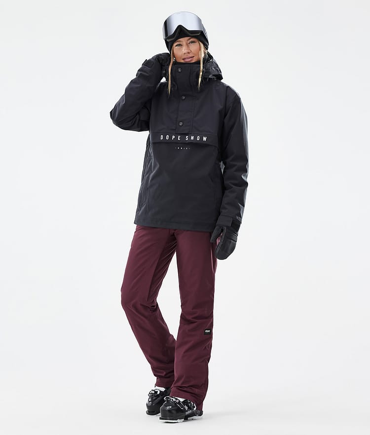 Dope Con W Skibukse Dame Burgundy, Bilde 2 av 6