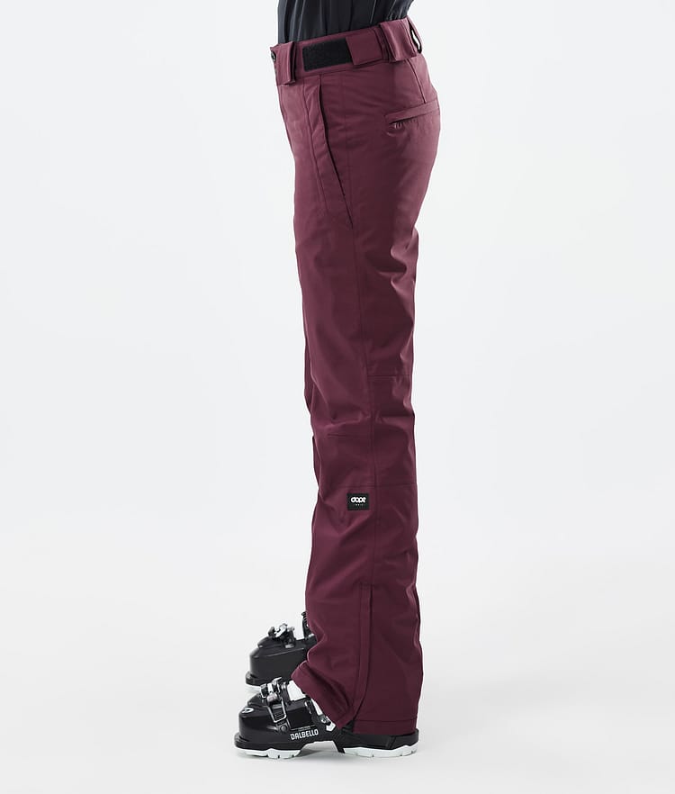 Dope Con W Skibukse Dame Burgundy, Bilde 3 av 6