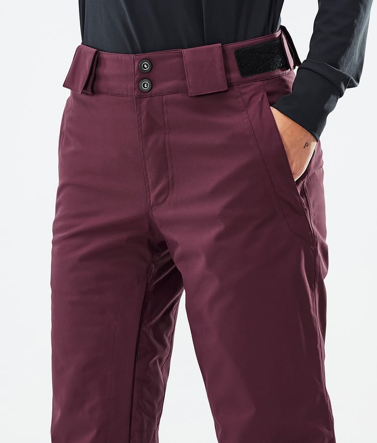 Dope Con W Snowboardbukse Dame Burgundy Renewed, Bilde 5 av 6