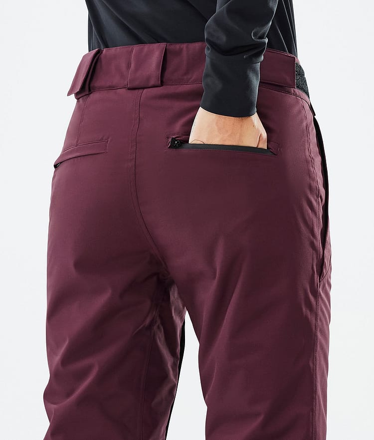 Dope Con W Skibukse Dame Burgundy, Image 6 of 6