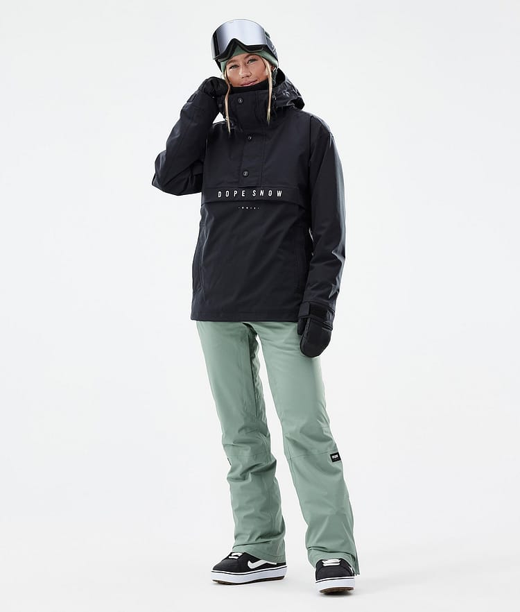 Dope Con W Snowboardbukse Dame Faded Green, Image 2 of 6