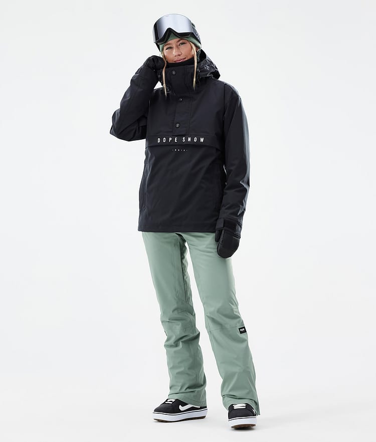 Dope Con W Snowboardbukse Dame Faded Green Renewed, Bilde 2 av 6