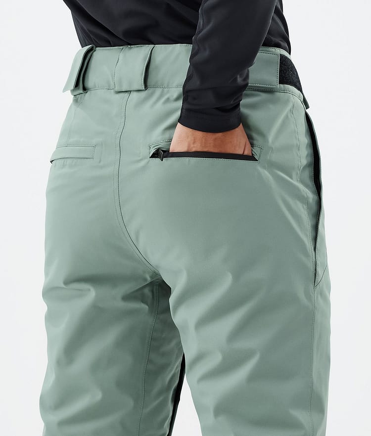 Dope Con W Snowboardbukse Dame Faded Green, Image 6 of 6