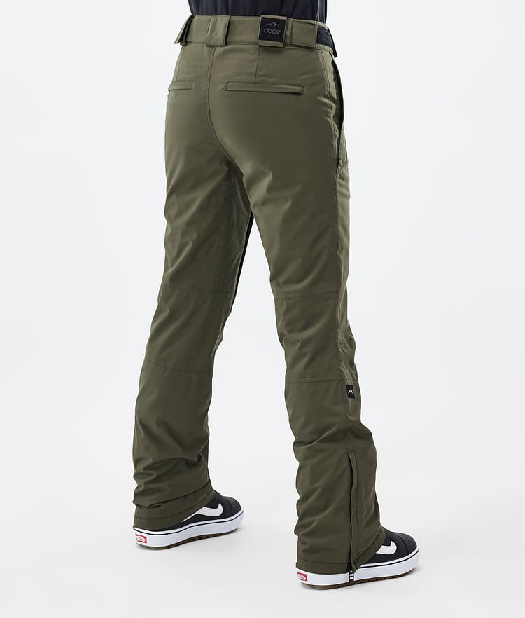 Dope Con W Snowboardbukse Dame Olive Green, Bilde 4 av 6