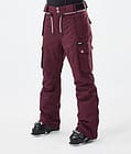 Dope Iconic W Skibukse Dame Burgundy, Bilde 1 av 7