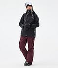 Dope Iconic W Skibukse Dame Burgundy, Bilde 2 av 7