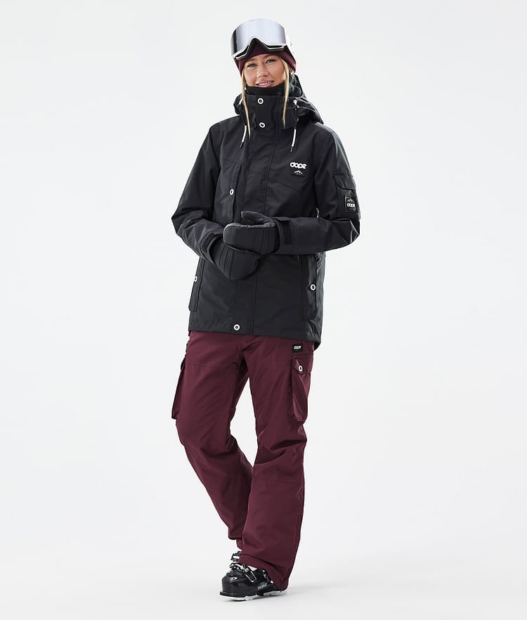 Dope Iconic W Skibukse Dame Burgundy, Bilde 2 av 7
