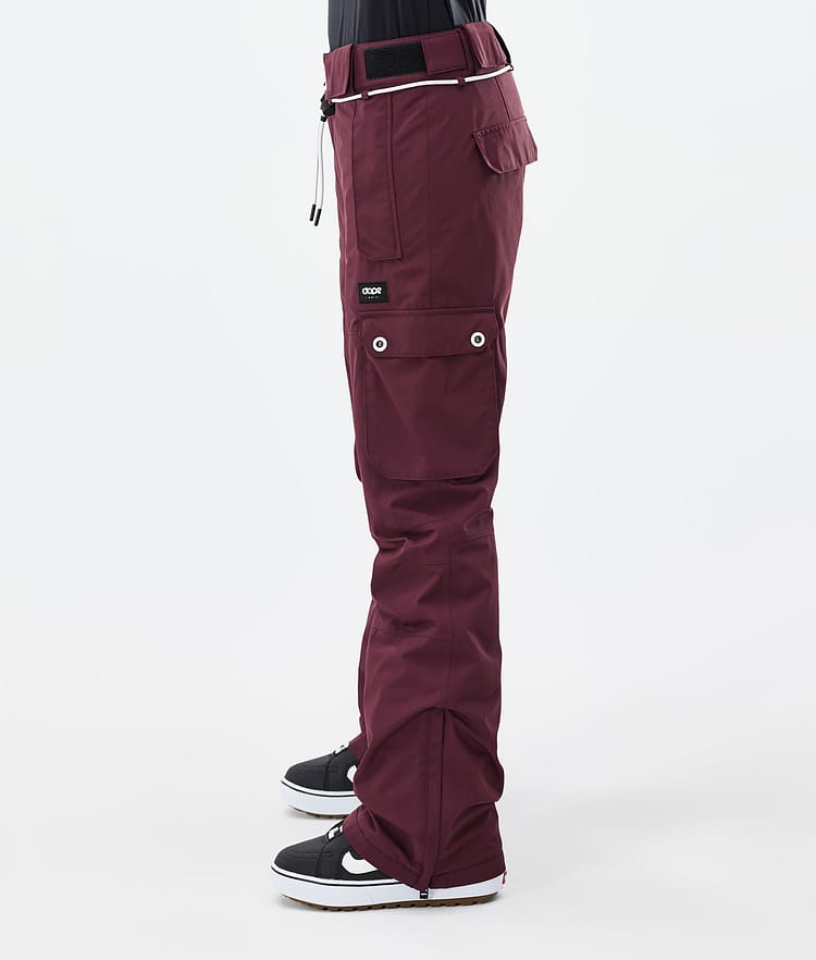Dope Iconic W Snowboardbukse Dame Burgundy, Bilde 3 av 7