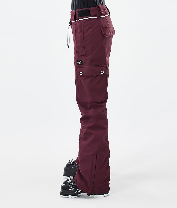 Dope Iconic W Skibukse Dame Burgundy, Bilde 3 av 7