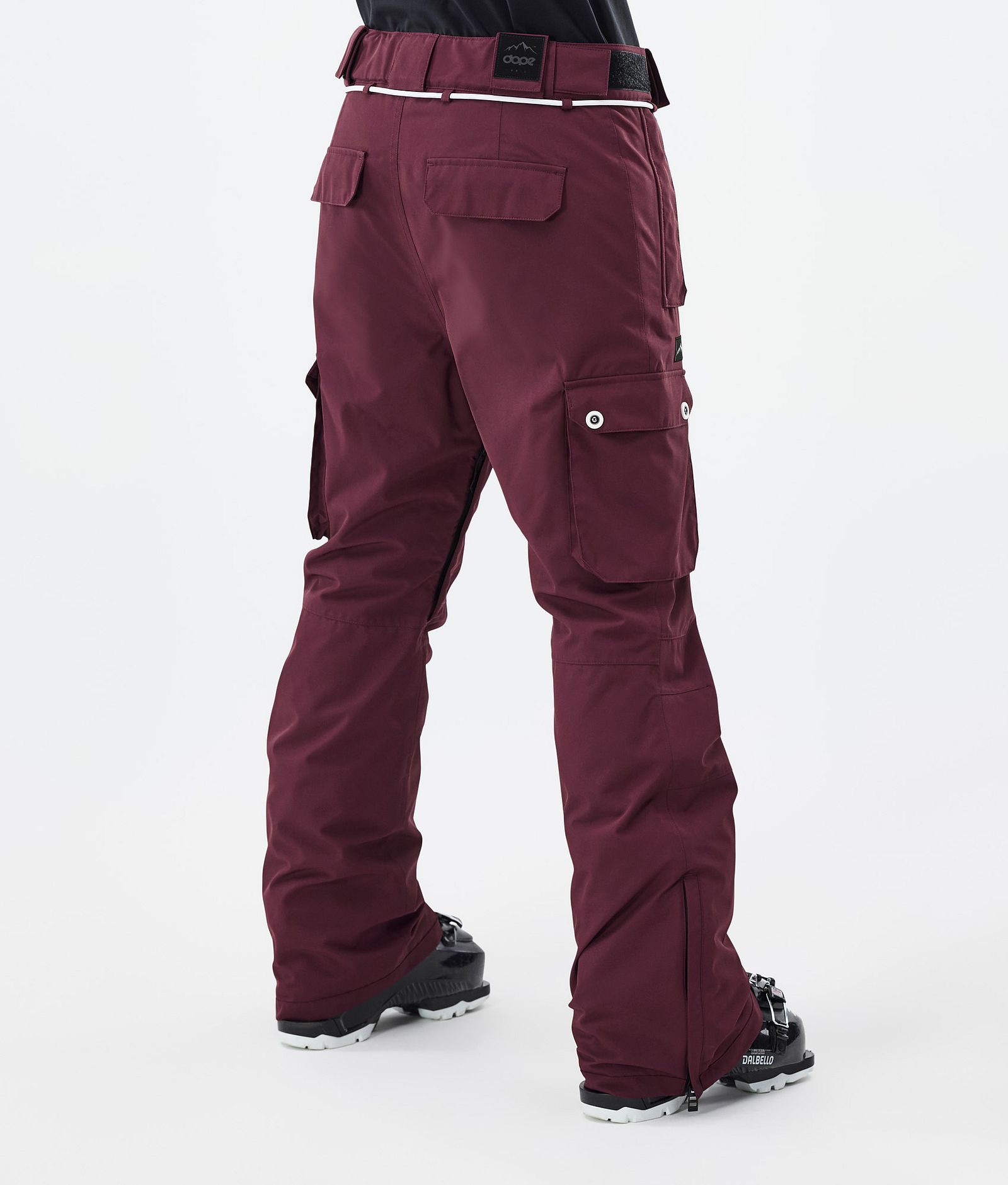 Dope Iconic W Skibukse Dame Burgundy, Bilde 4 av 7