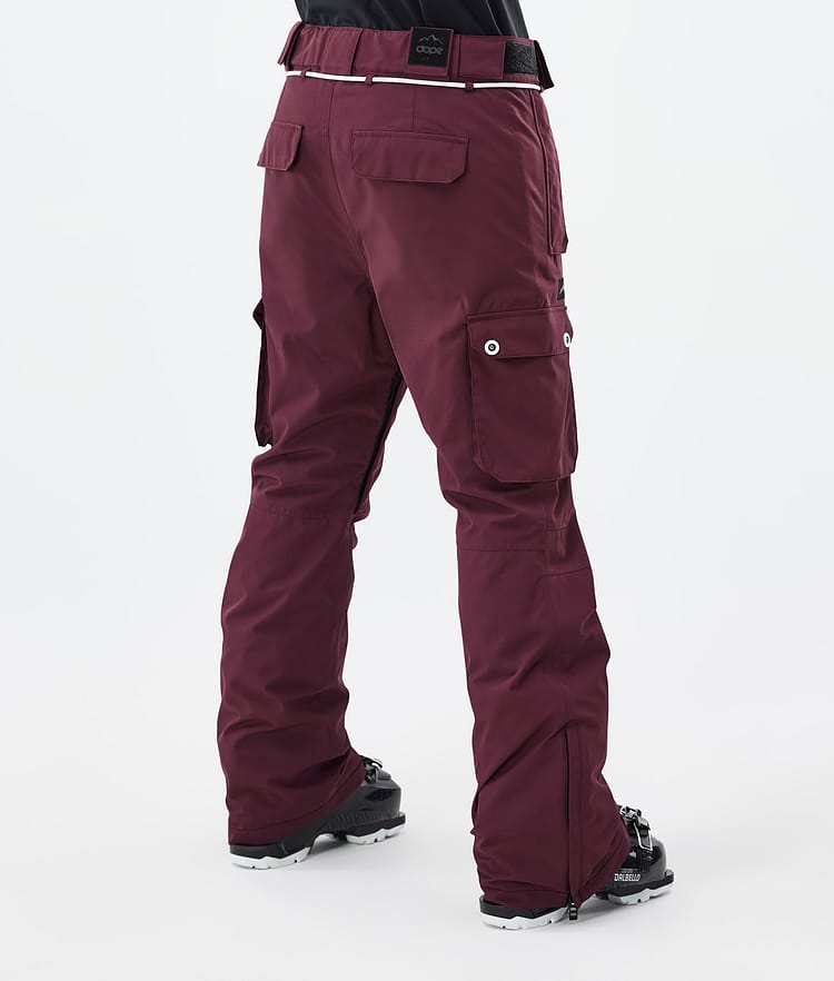 Dope Iconic W Skibukse Dame Burgundy