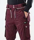 Dope Iconic W Skibukse Dame Burgundy, Bilde 5 av 7