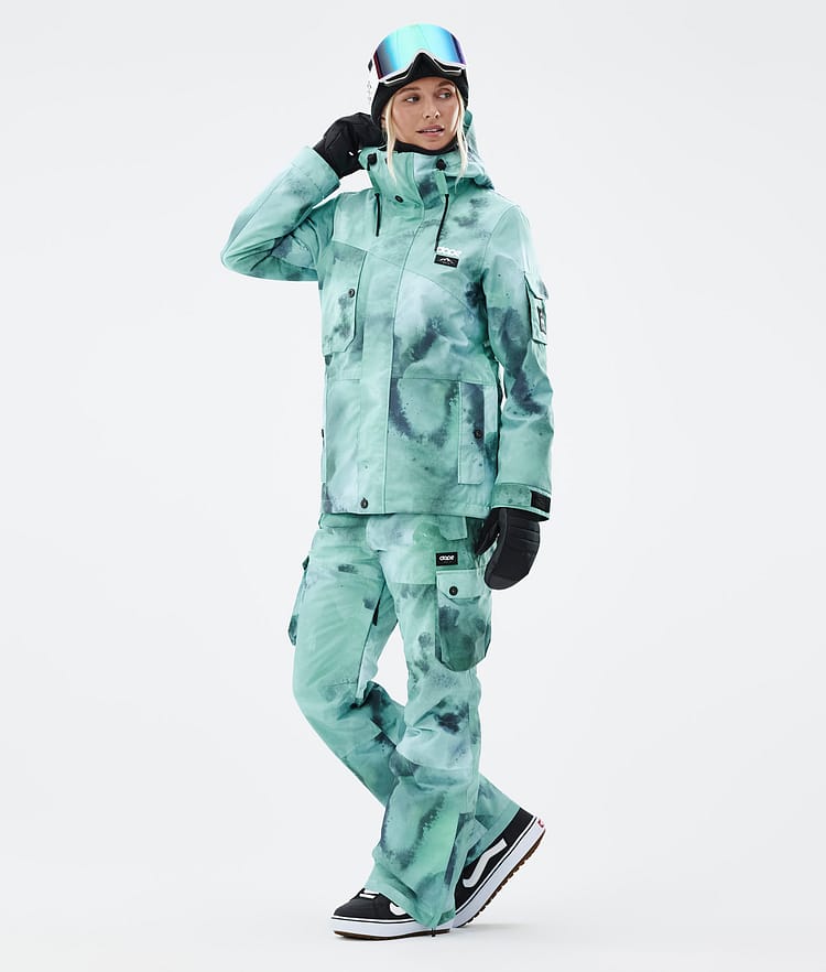 Dope Iconic W Snowboardbukse Dame Liquid Green