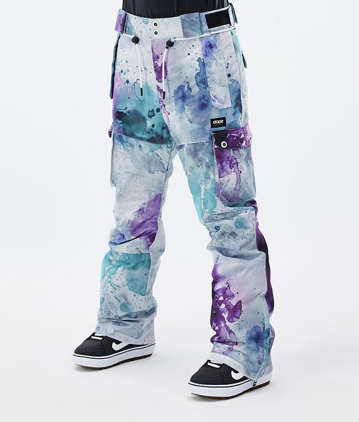 Dope Iconic W Snowboardbukse Dame Spray Green Grape