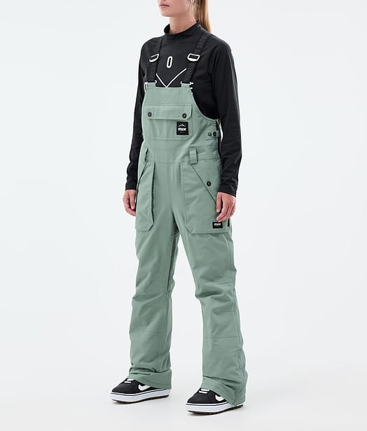 Dope Notorious B.I.B W Snowboardbukse Dame Faded Green