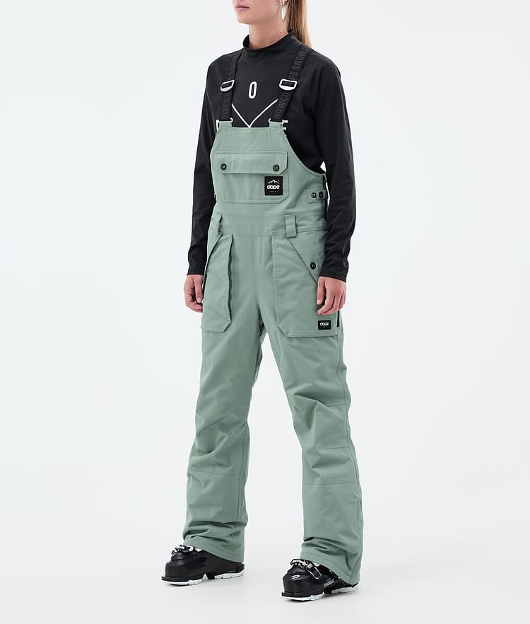 Dope Notorious B.I.B W Skibukse Dame Faded Green, Bilde 1 av 7