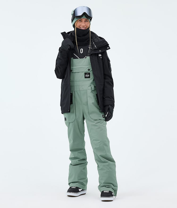 Dope Notorious B.I.B W Snowboardbukse Dame Faded Green, Image 2 of 7