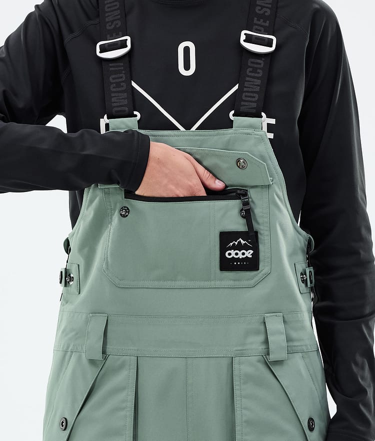 Dope Notorious B.I.B W Snowboardbukse Dame Faded Green, Bilde 6 av 7