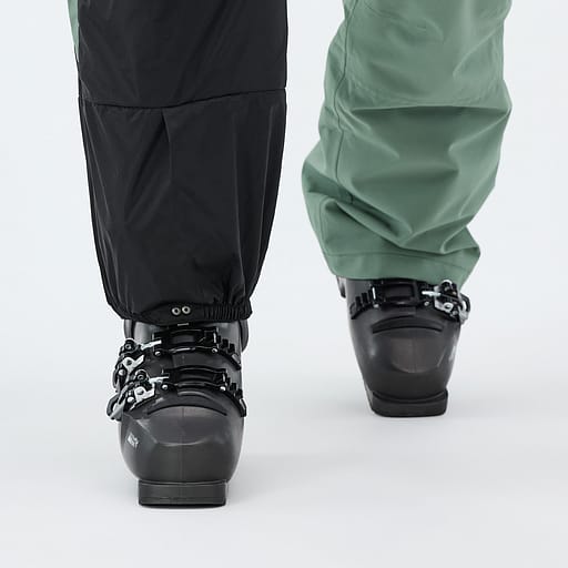 Elastiske snøgamasjer.