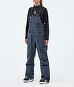 Dope Notorious B.I.B W Snowboardbukse Dame Metal Blue
