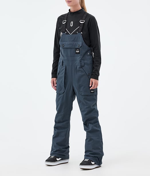 Dope Notorious B.I.B W Snowboardbukse Dame Metal Blue