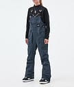 Dope Notorious B.I.B W Snowboardbukse Dame Metal Blue