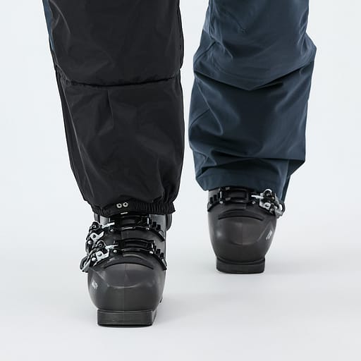 Elastiske snøgamasjer.