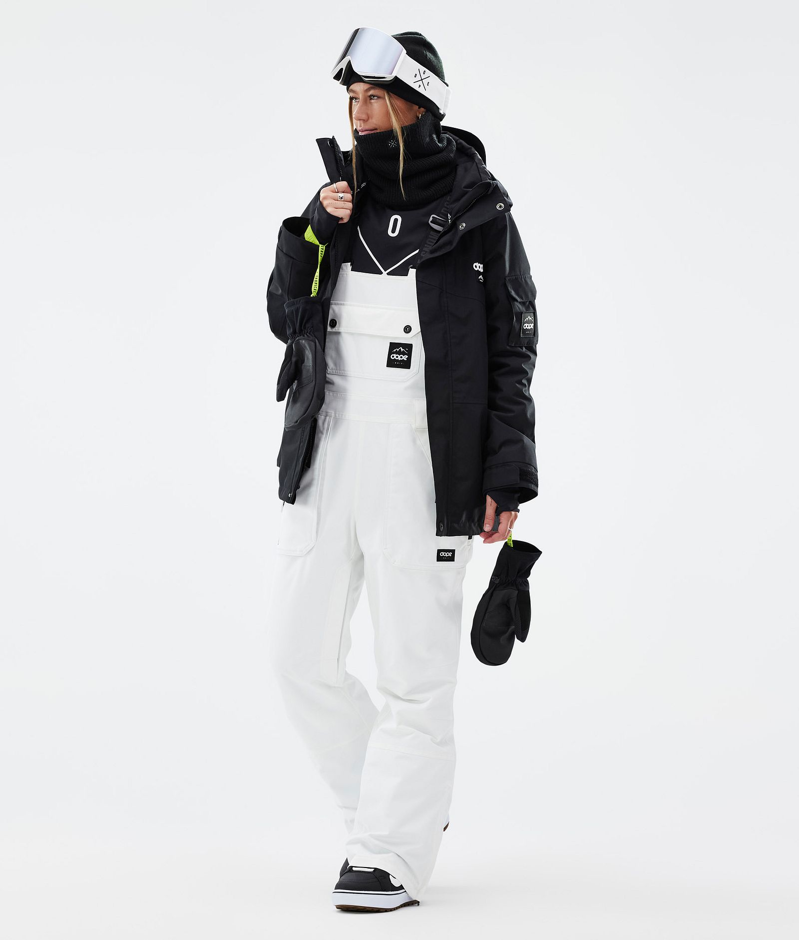 Dope Notorious B.I.B W Snowboardbukse Dame Old White, Bilde 2 av 7