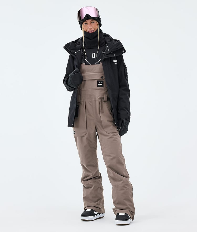 Dope Notorious B.I.B W Snowboardbukse Dame Walnut, Image 2 of 7