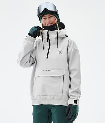 Dope Cyclone W Snowboardjakke Light Grey