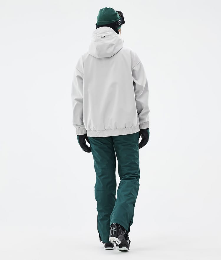 Dope Cyclone W Skijakke Dame Light Grey, Bilde 4 av 8