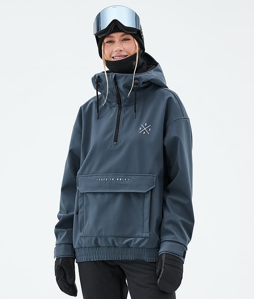 Dope Cyclone W Snowboardjakke Dame Metal Blue