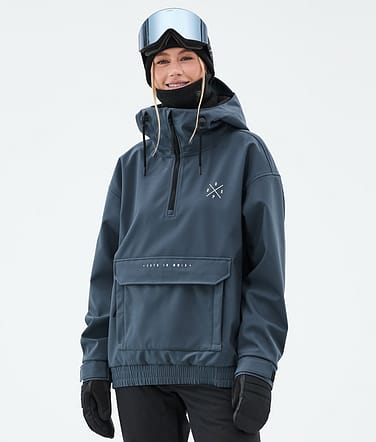 Dope Cyclone W Snowboardjakke Dame Metal Blue