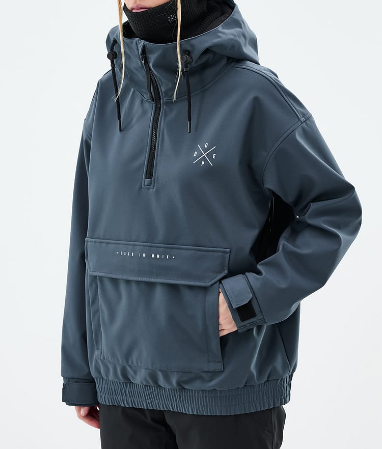 Dope Cyclone W Skijakke Dame Metal Blue, Bilde 7 av 8