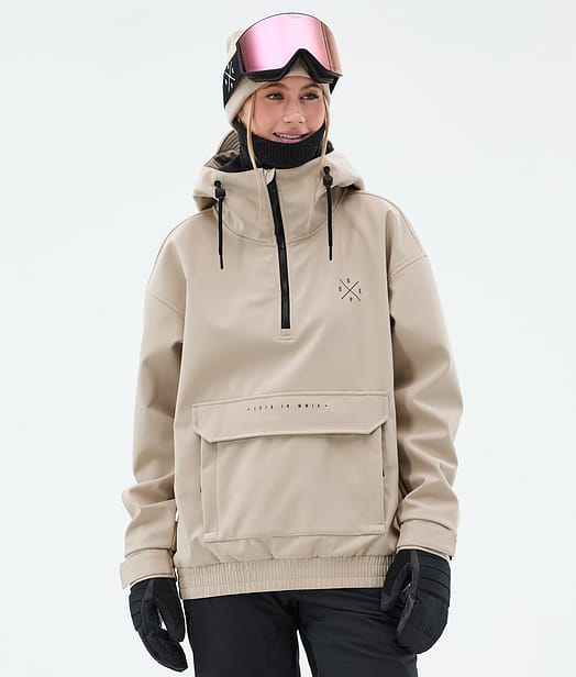 Dope Cyclone W Snowboardjakke Dame Sand
