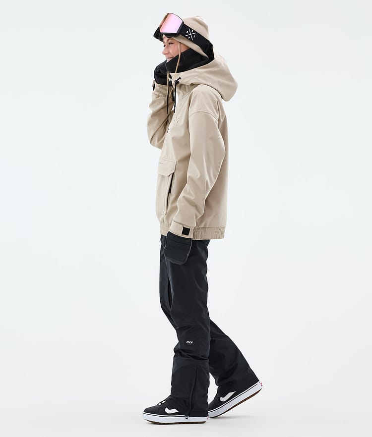 Dope Cyclone W Snowboardjakke Dame Sand, Bilde 3 av 8