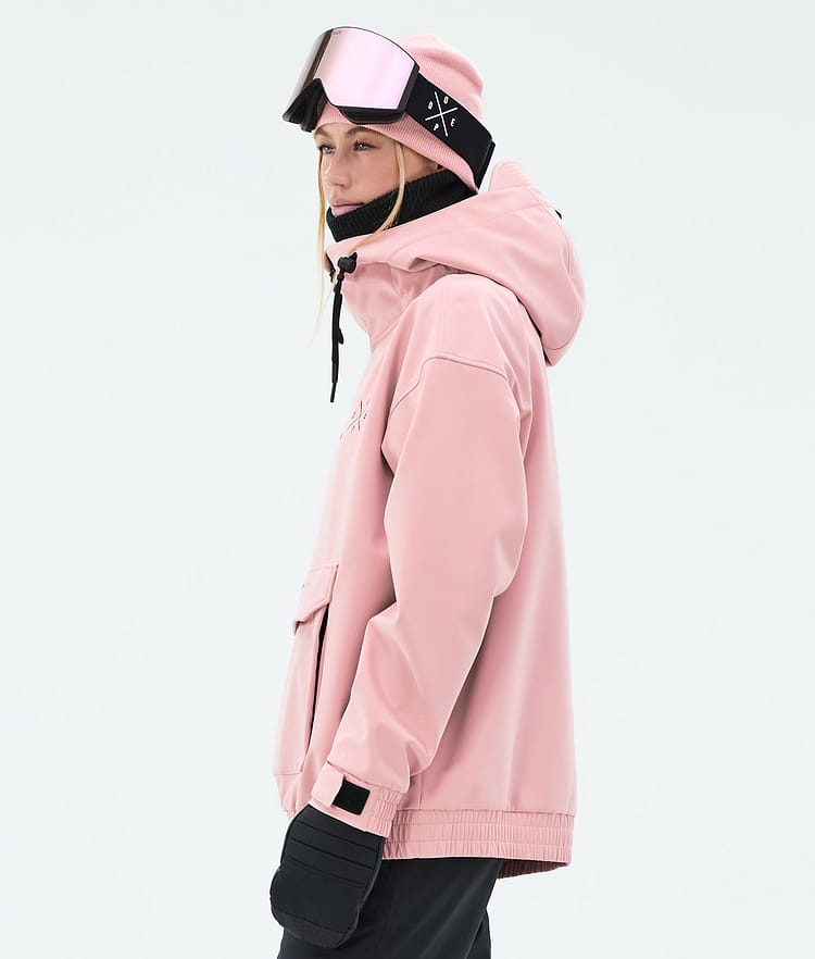 Dope Cyclone W Snowboardjakke Dame Soft Pink, Bilde 5 av 8