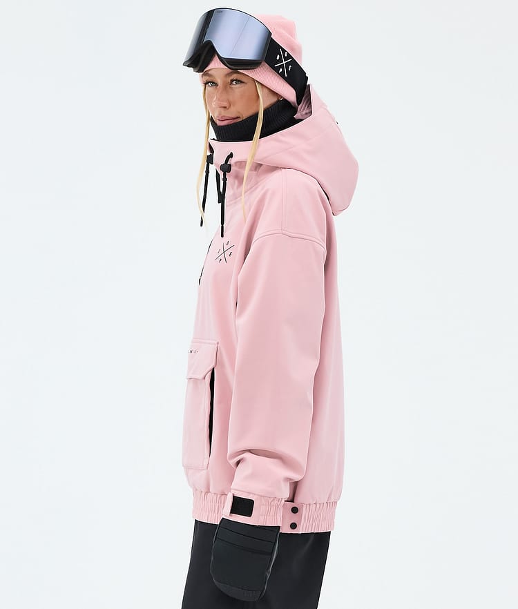 Dope Cyclone W Snowboardjakke Dame Soft Pink, Image 5 of 8