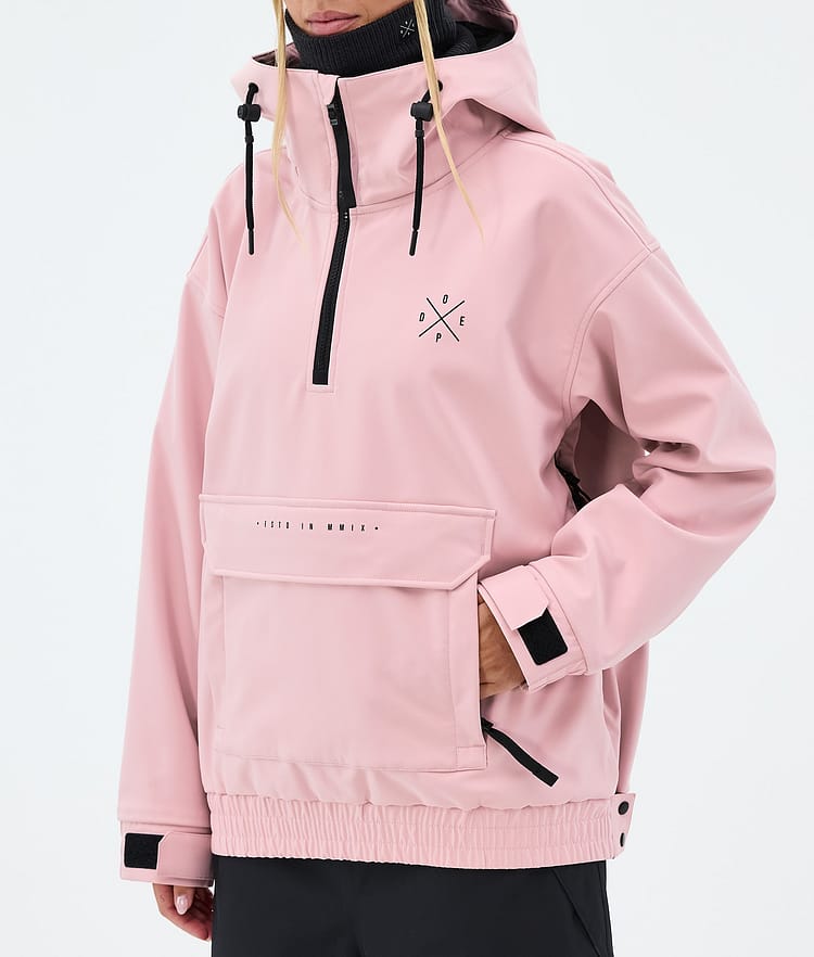 Dope Cyclone W Skijakke Dame Soft Pink, Image 7 of 8