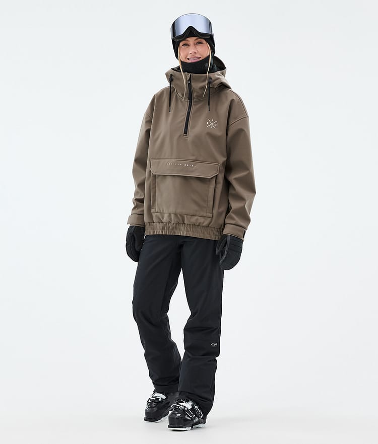 Dope Cyclone W Skijakke Dame Walnut, Bilde 2 av 8